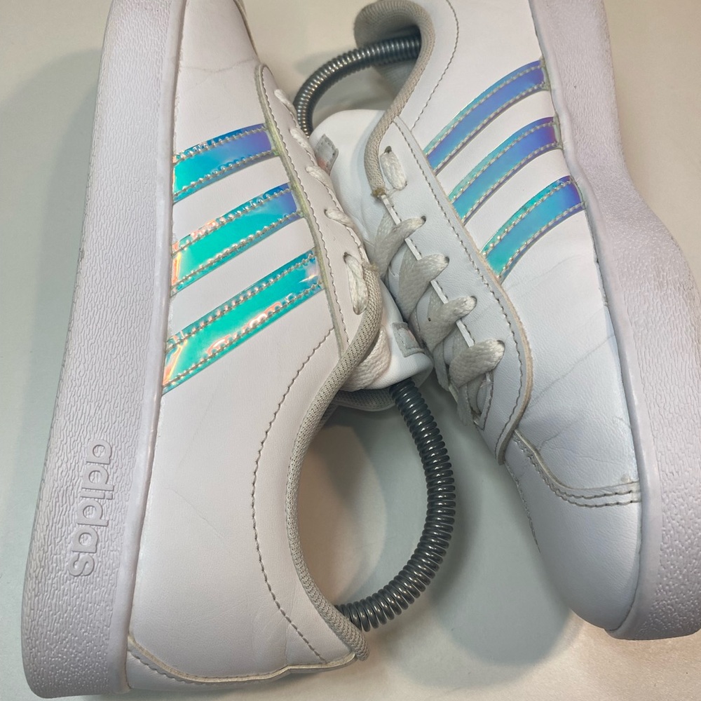🔥 ADIDAS VL COURT 2.0 WOMENS SIZE 5 SNEAKER CASUAL SHOE - Picture 5 of 9